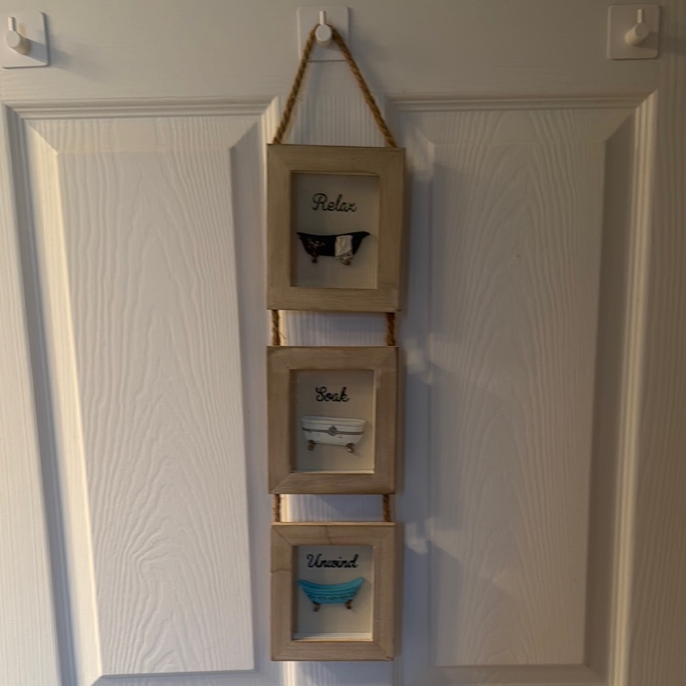 Relax Soak Unwind Wall Art